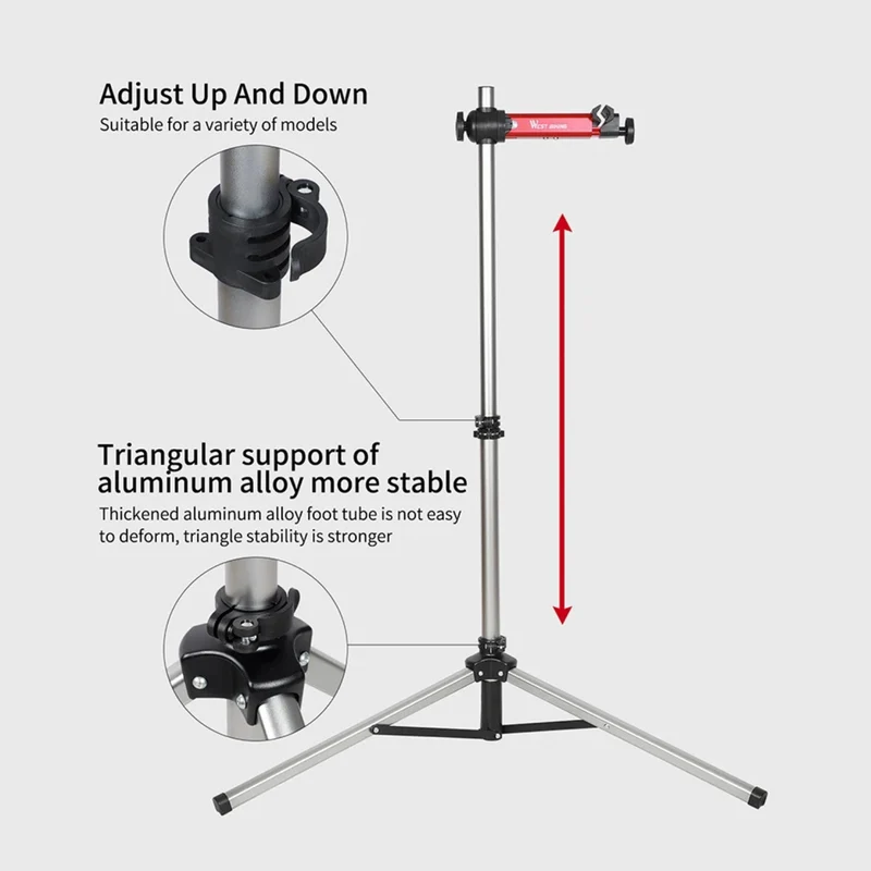 Soporte inteligente para reparar bicicletas