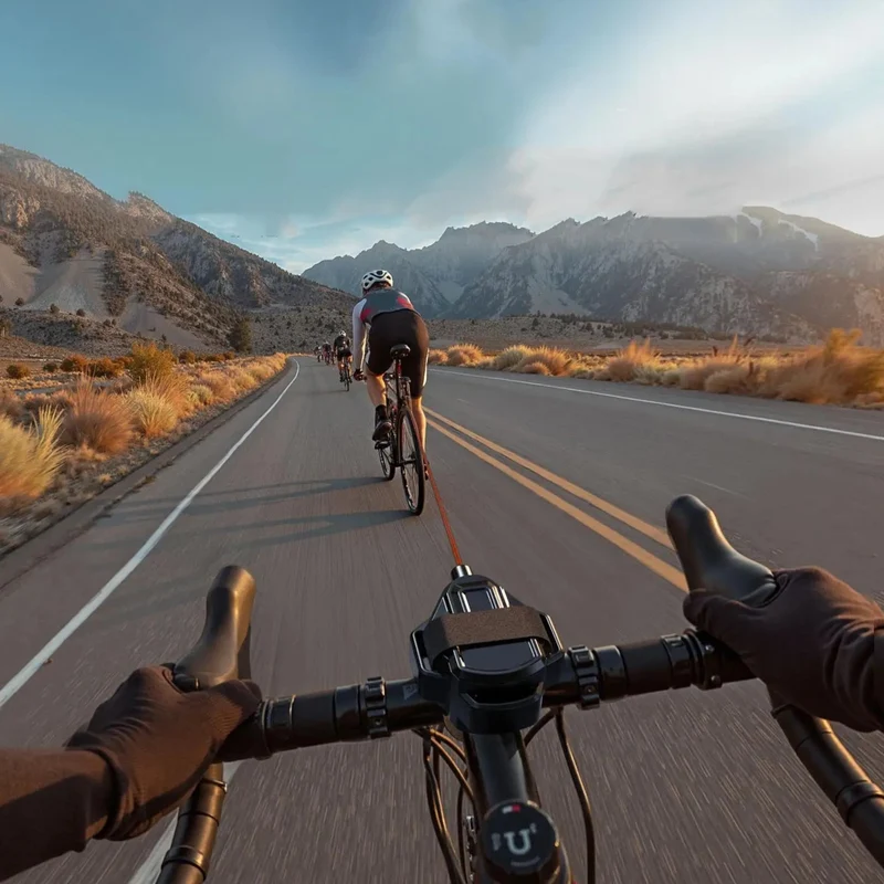 Cuerda de remolque retráctil inteligente con gancho para bicicleta