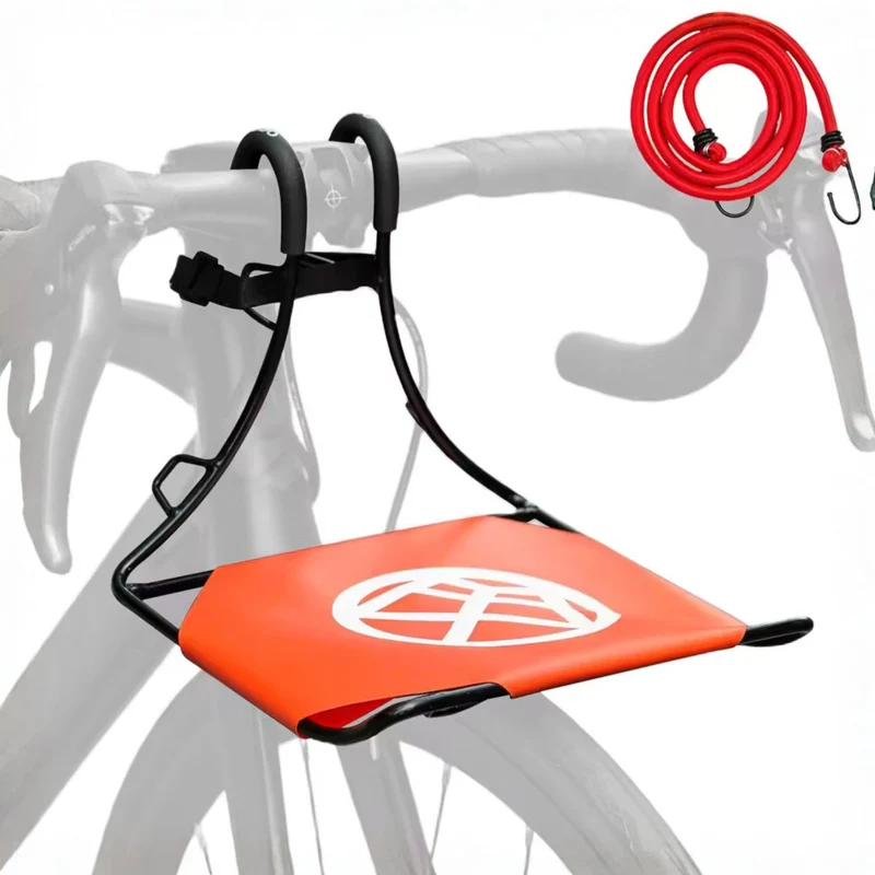 Portaequipajes delantero inteligente para bicicleta