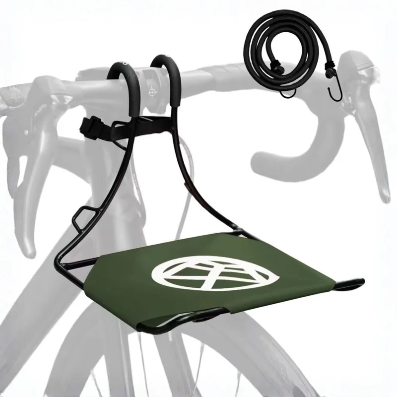 Portaequipajes delantero inteligente para bicicleta