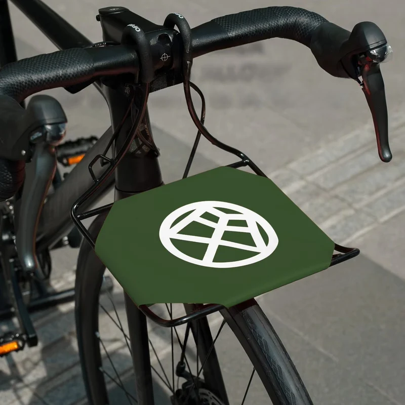 Portaequipajes delantero inteligente para bicicleta