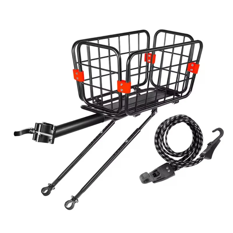 Portaequipajes para bicicleta con cesta