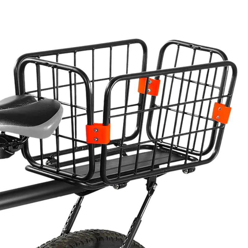 Portaequipajes para bicicleta con cesta