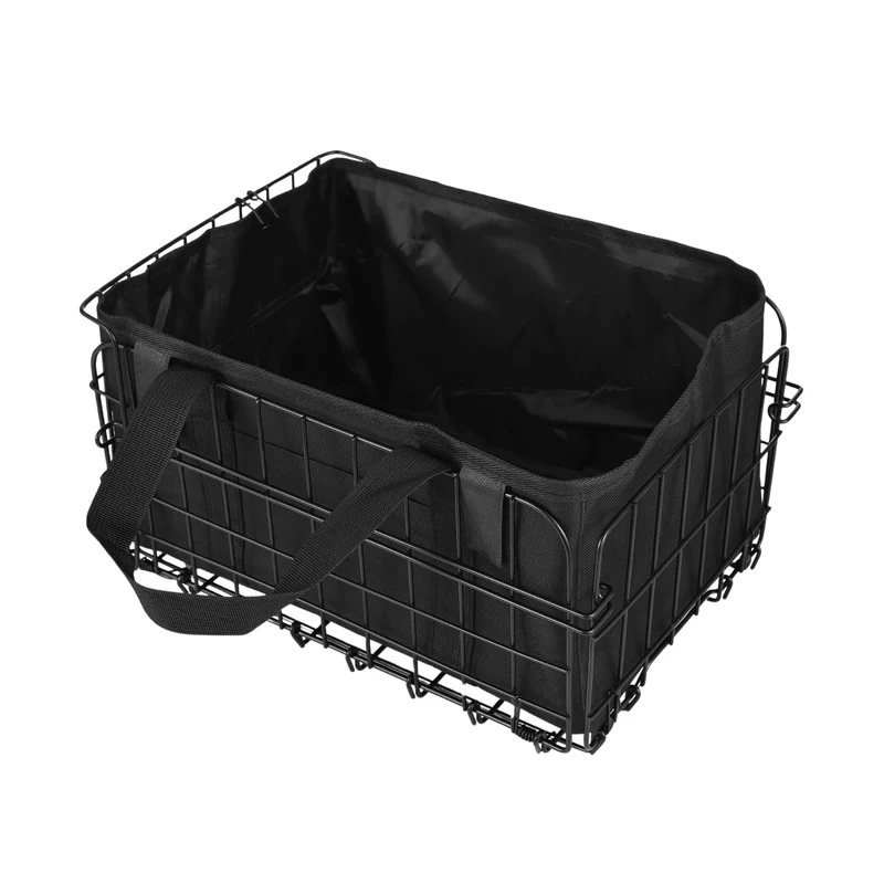 Cesta inteligente para bicicleta con almacenamiento extraíble