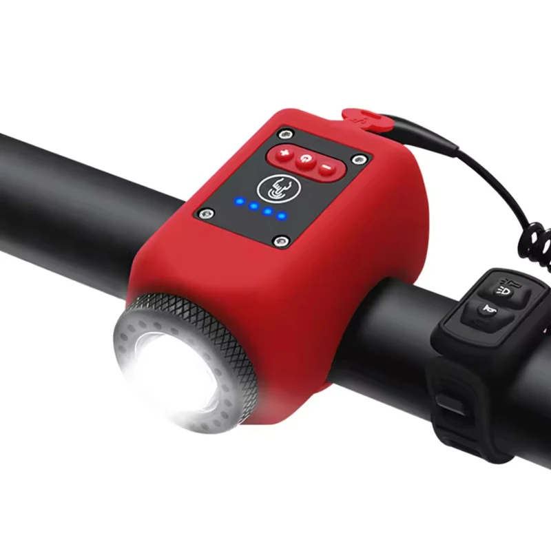 Bocina eléctrica y faro 2 en 1