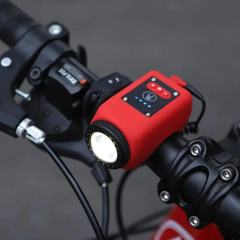Bocina eléctrica y faro 2 en 1