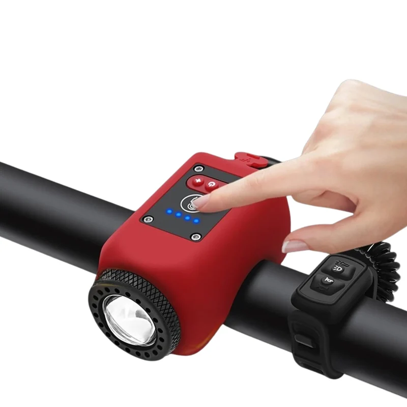 Bocina eléctrica y faro 2 en 1
