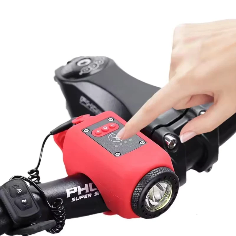 Bocina eléctrica y faro 2 en 1