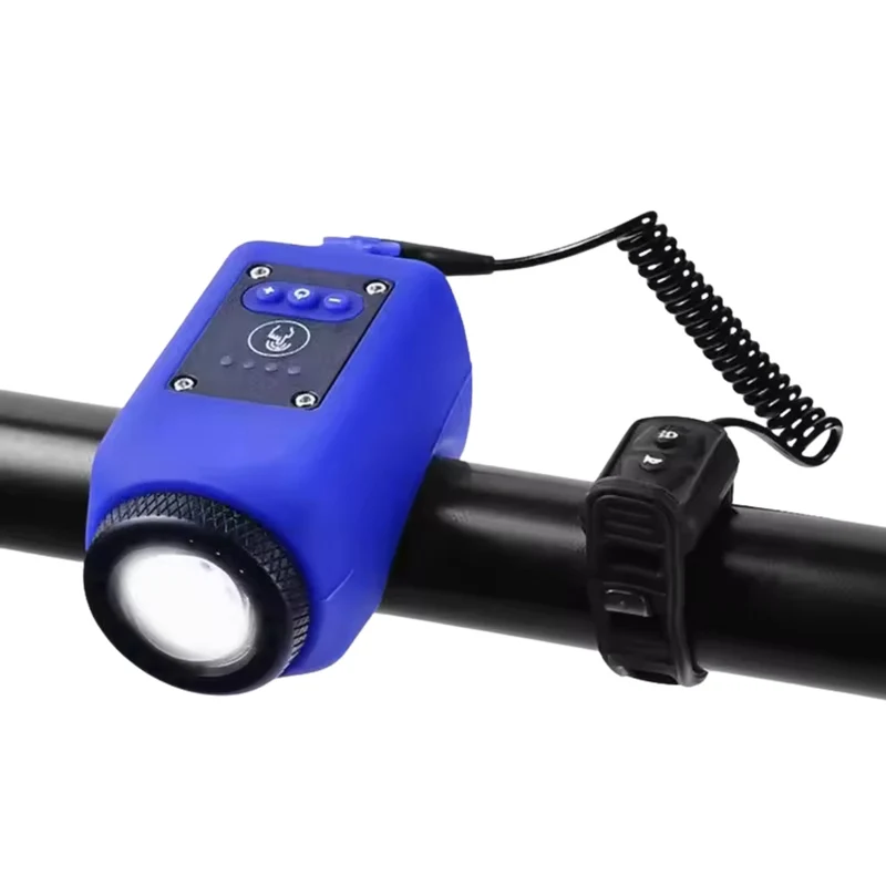 Bocina eléctrica y faro 2 en 1