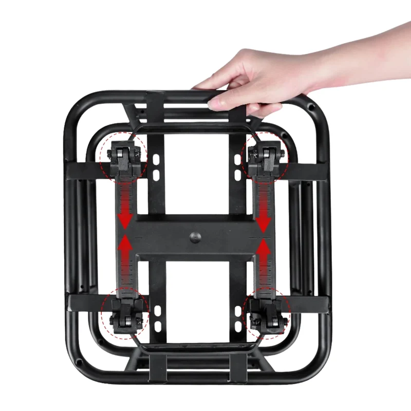 Cesta trasera para bicicleta eléctrica