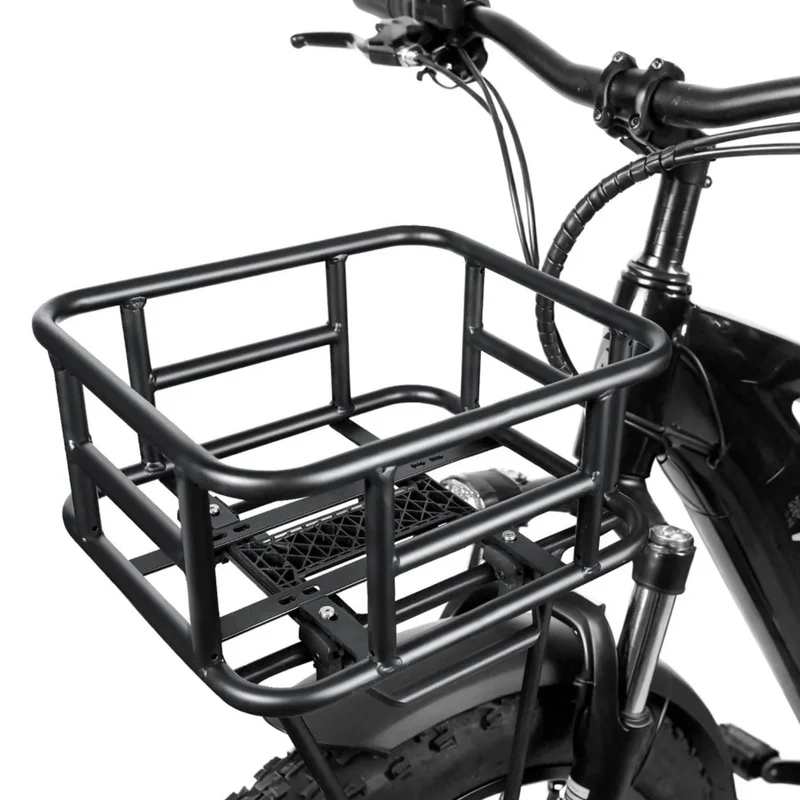 Cesta trasera para bicicleta eléctrica