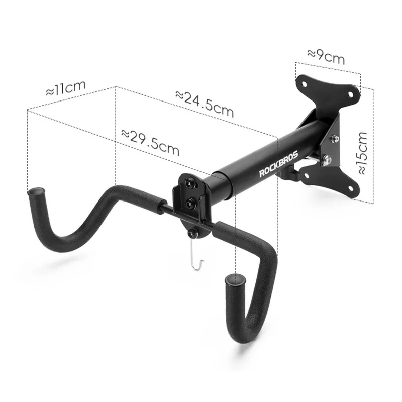 Soporte de pared inteligente para bicicleta