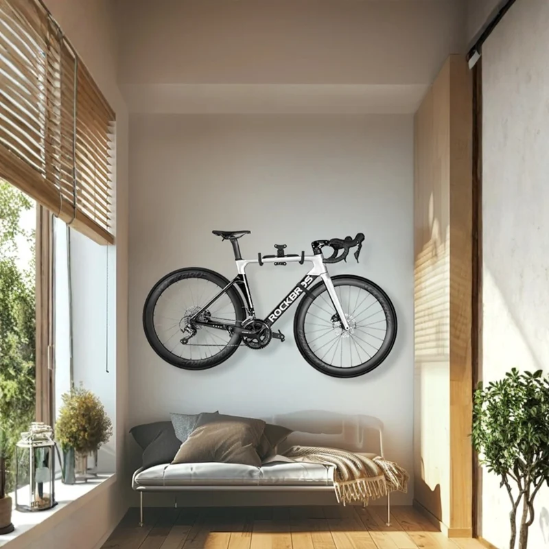 Soporte de pared inteligente para bicicleta