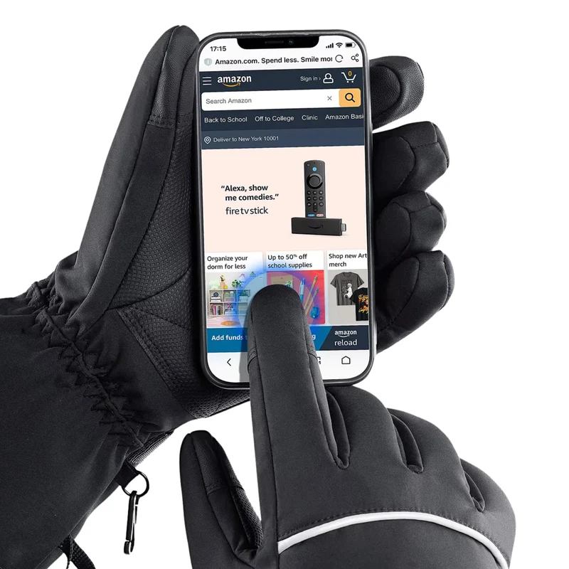 Guantes inteligentes calefactables