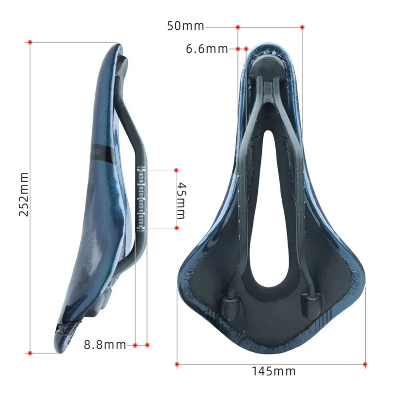 Sillín para bicicleta eléctrica - Carbon Fiber Edition