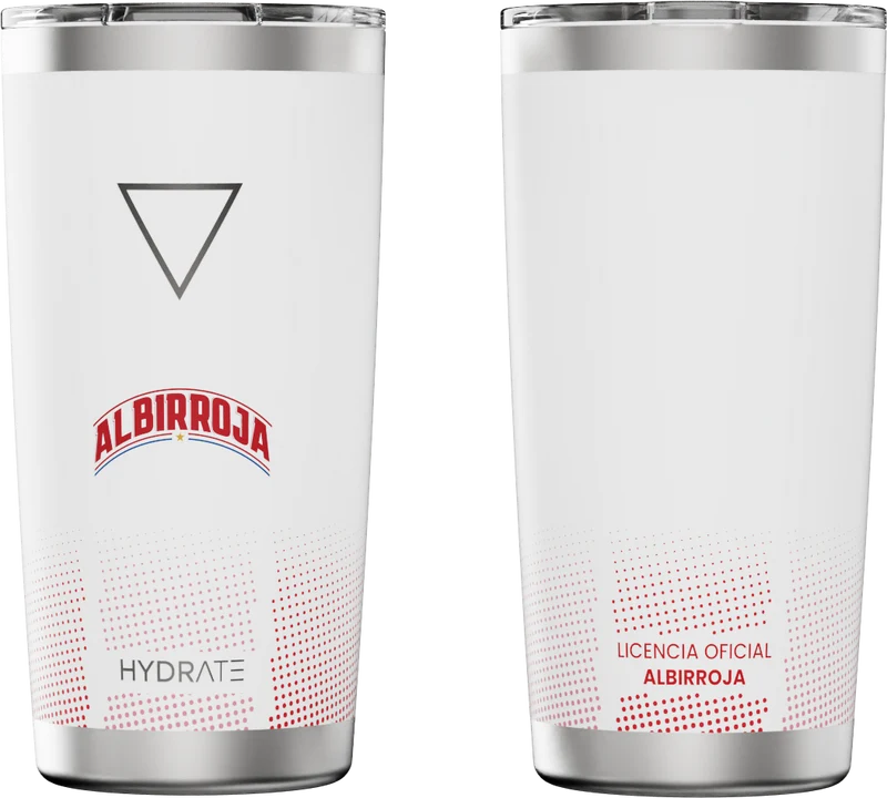 VASO 591 ML ALBIRROJA FAN DOTS EDITION