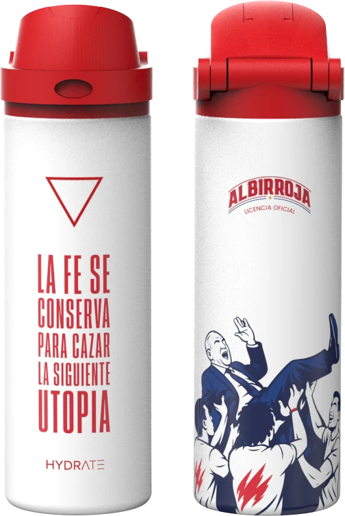TERMO 2 EN 1 750 ML ALBIRROJA LEGENDS EDITION