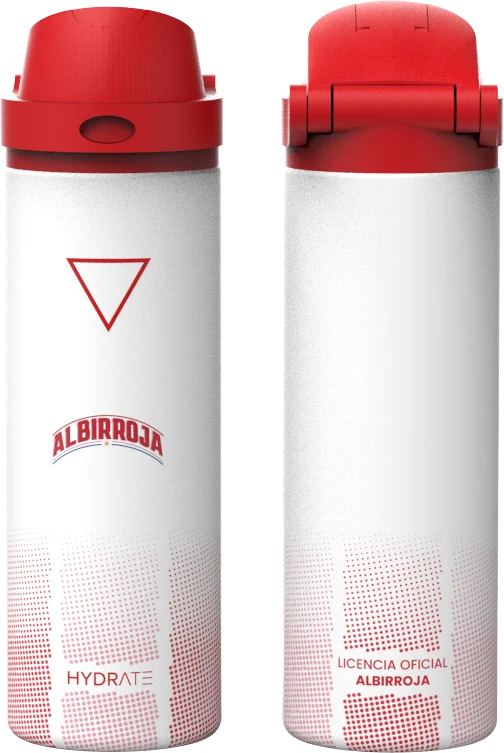 TERMO 2 EN 1 750 ML ALBIRROJA FAN DOTS EDITION