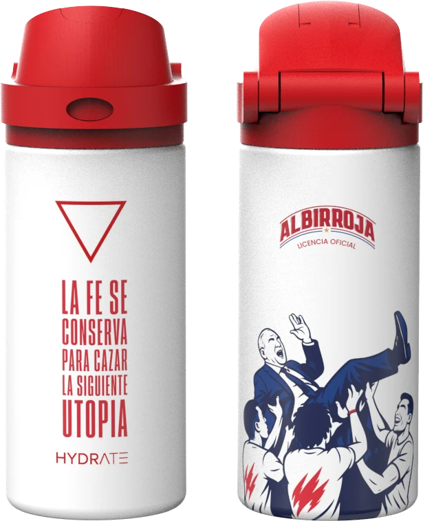 TERMO 2 EN 1 502 ML ALBIRROJA LEGENDS EDITION
