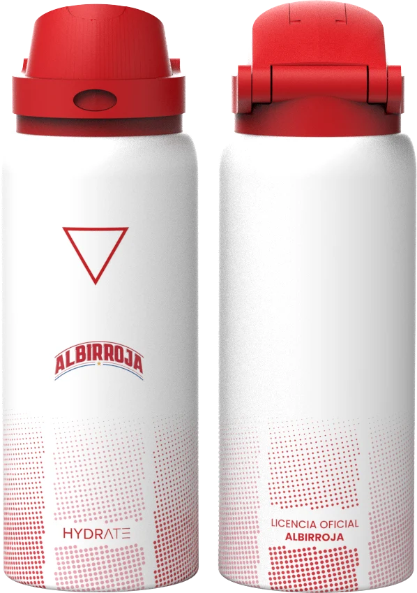 TERMO 2 EN 1 1000 ML ALBIRROJA FAN DOTS EDITION