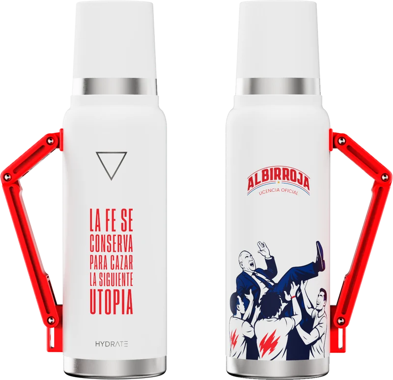 TERMO MATE 1200 ML ALBIRROJA LEGENDS EDITION
