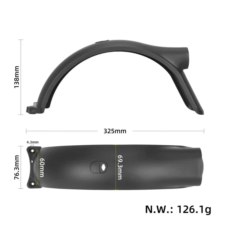Guardabarros trasero Xiaomi Elite