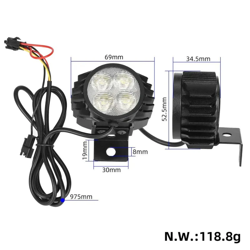 Luz delantera KuKirin M4/M4 Pro