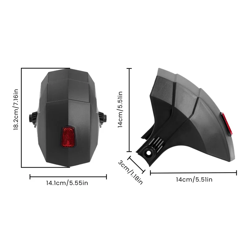 Kit de guardabarros trasero KuKirin G2/G3/G4