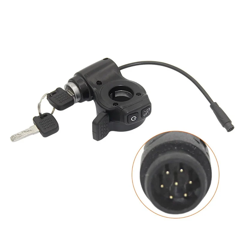Acelerador de pulgar e interruptor con llave KuKirin G2 Master