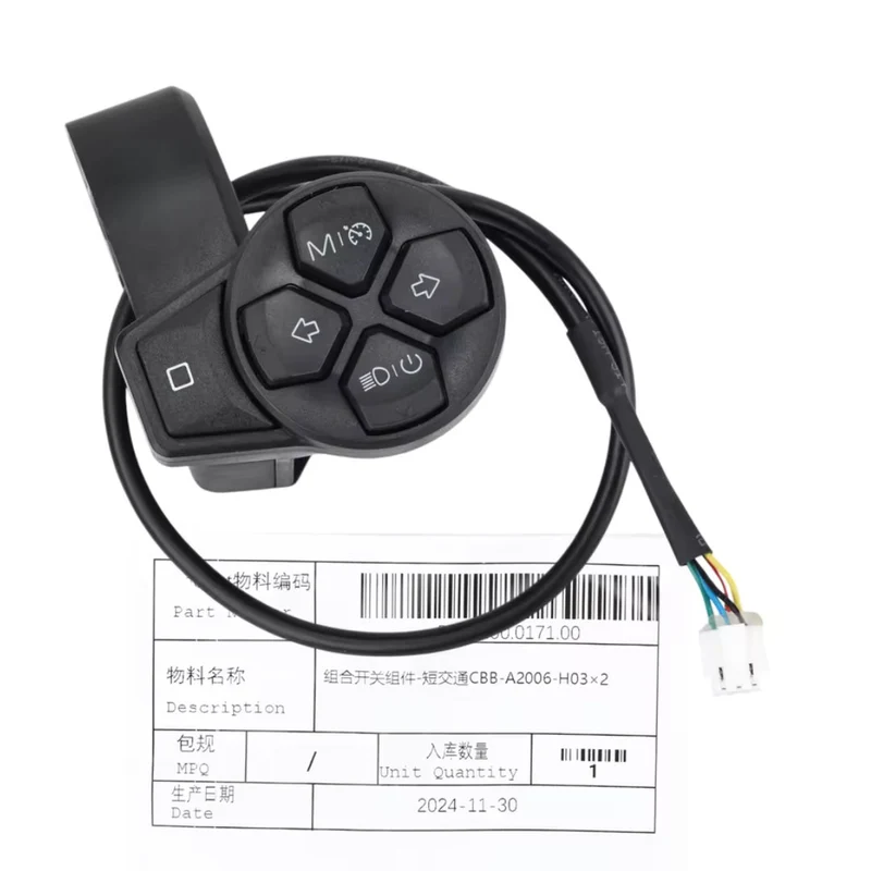 Intermitentes e interruptores del panel Ninebot ZT3/ZT3 Pro