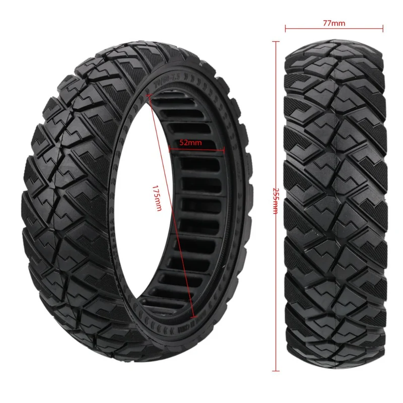 Neumático 70/60-7.5 semisólido Ninebot Max G3/ZT3 Pro