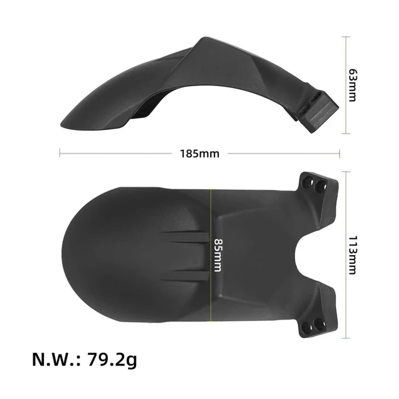Guardabarros delantero KuKirin G2 Pro