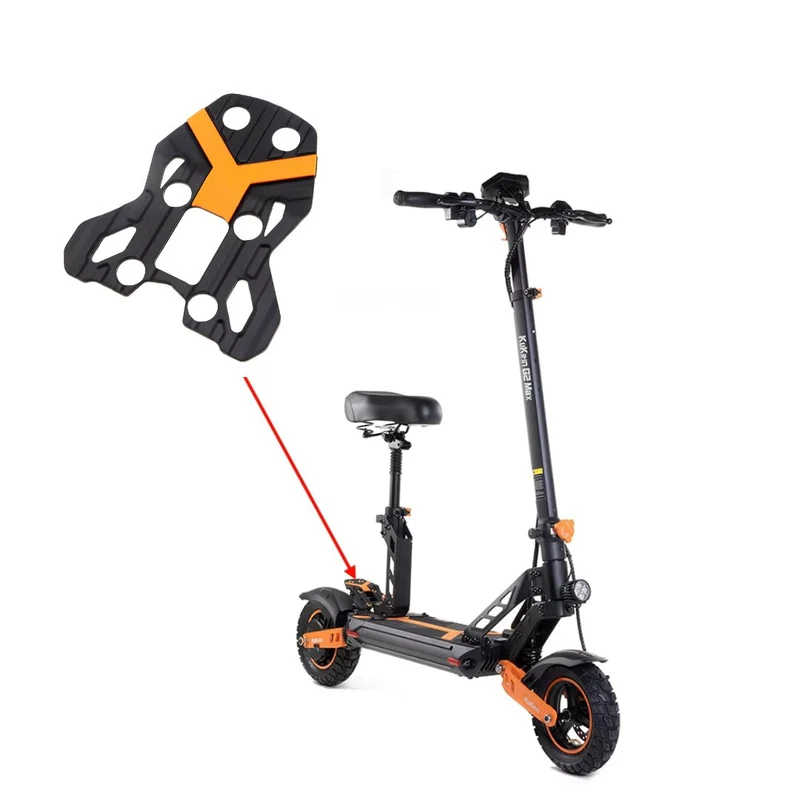 Reposapiés con alfombrilla de goma KuKirin G2 Max