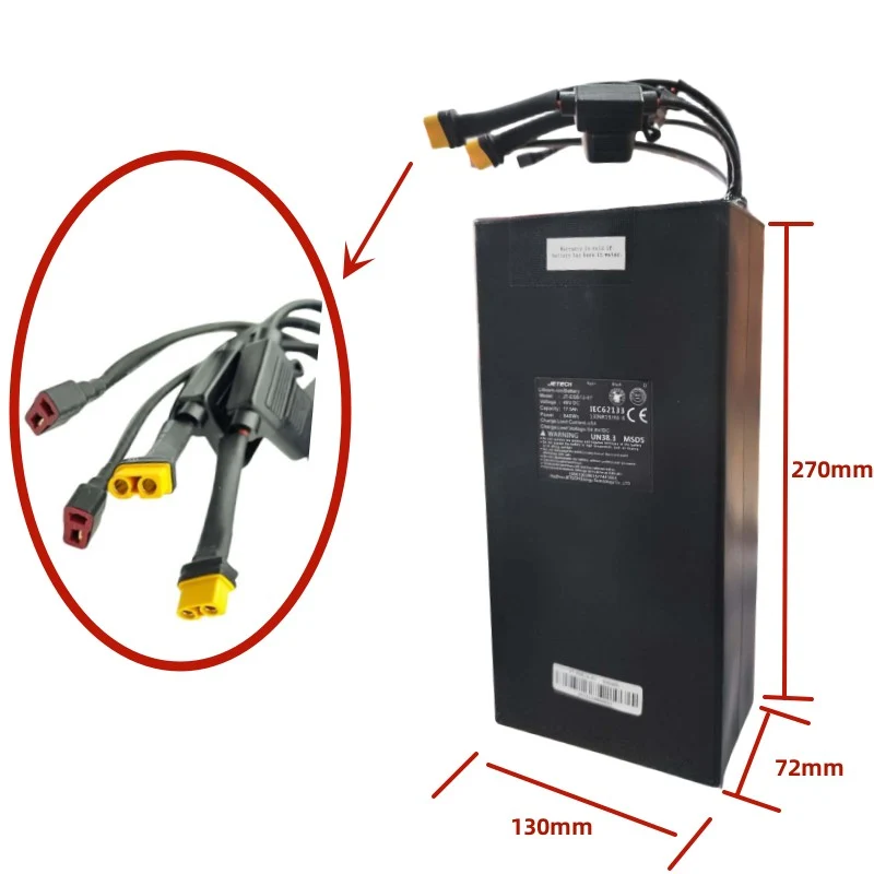 Bateria 48V 17,5Ah (Celdas EVE)