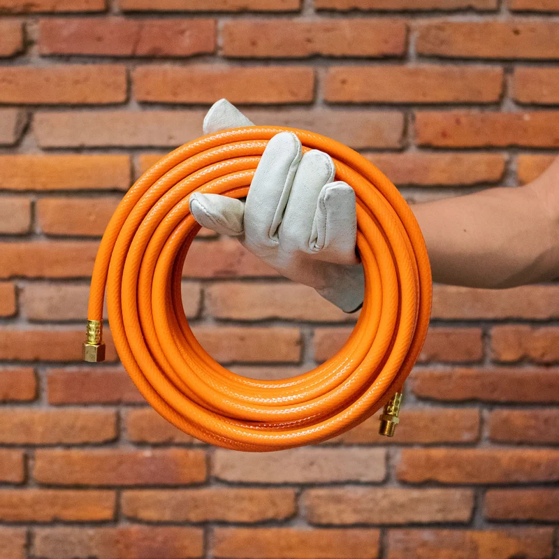 MANGUERA PARA COMPRESOR, DE PVC, 15M X 1/4", TRUPER