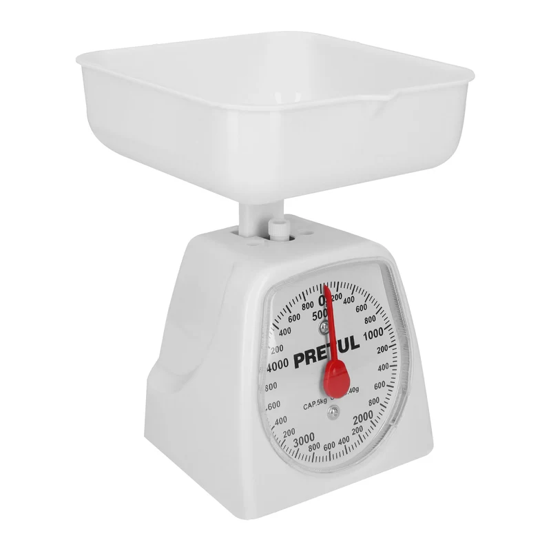 BÁSCULA MECÁNICA PARA COCINA 5 KG, PRETUL