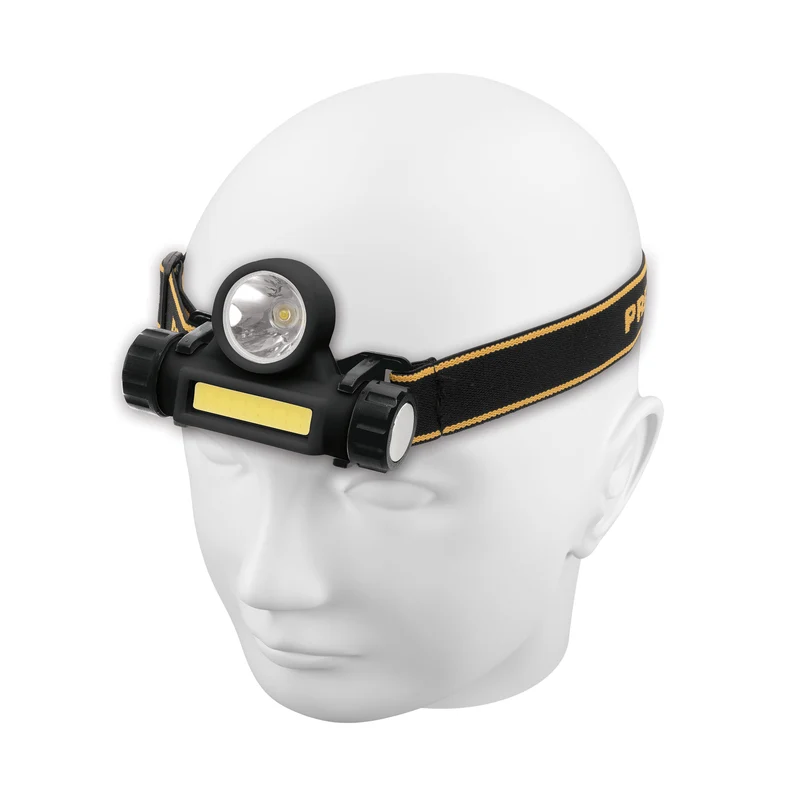 LINTERNA DE MINERO LED 180 LM, CON IMÁN, RECARGABLE, PRETUL