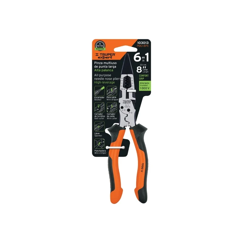 PINZA MULTIUSO 8" TRUPER EXPERT