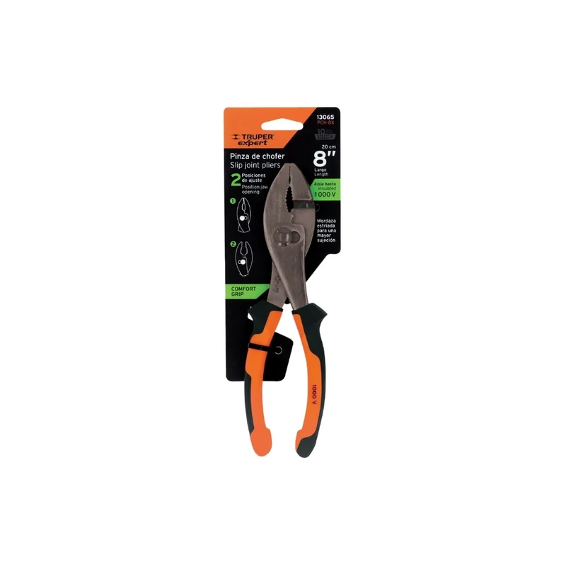 PINZAS DE CHOFER COMFORT GRIP TRUPER EXPERT 8"