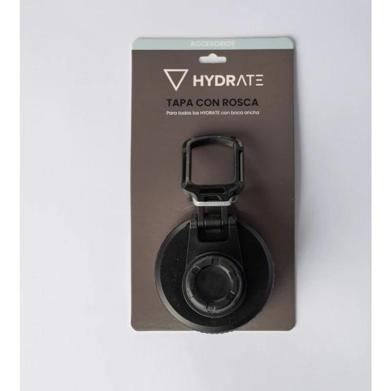 ACCESORIO BOCA ANCHA HYDRATE, TAPA ROSCA NEGRO