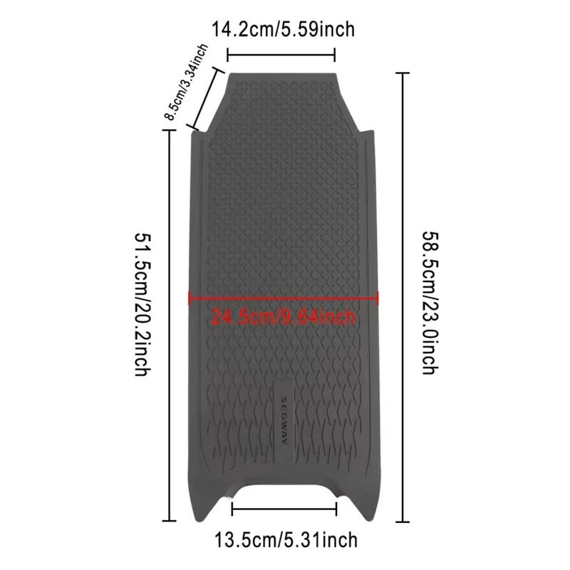 Alfombrilla de goma para Ninebot GT1/GT2