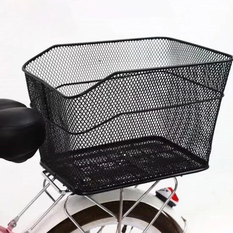 Cesta trasera para bicicleta - portaequipajes