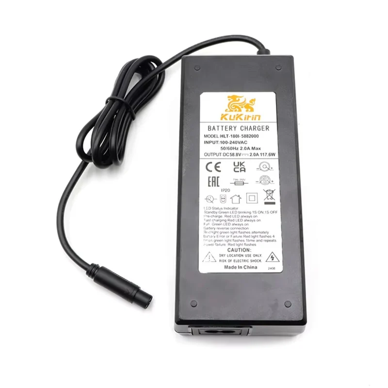 Cargador original KuKirin G2 Master/G2 Pro