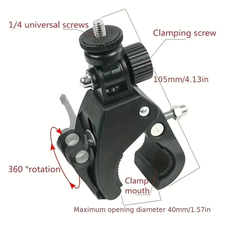 Soporte para cámara deportiva GoPro/DJI