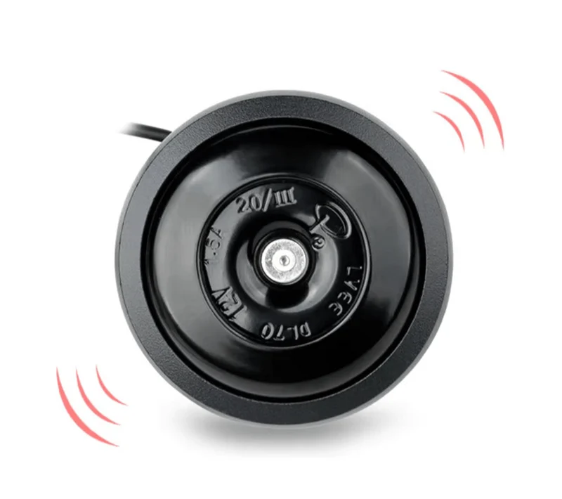 Bocina eléctrica con sistema de alarma