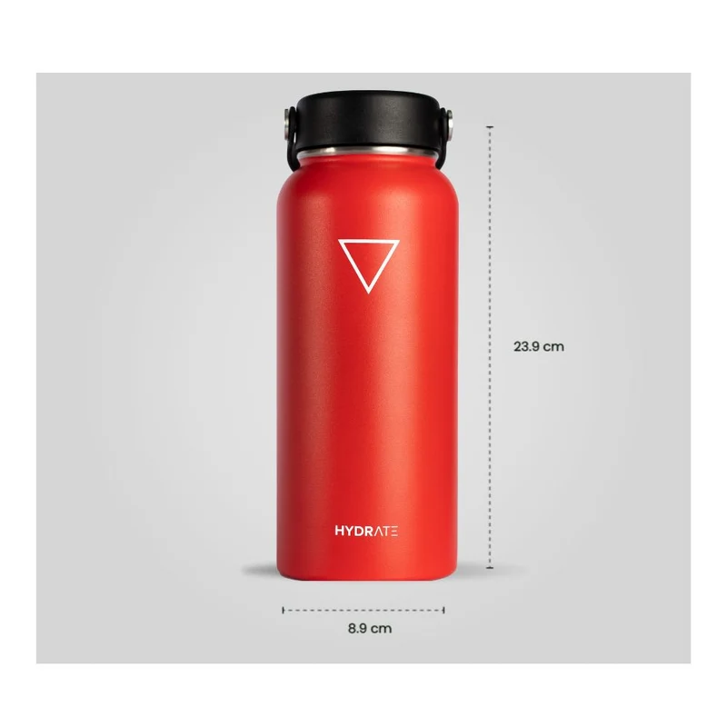 TERMO HYDRATE DE 946 ML, ROJO