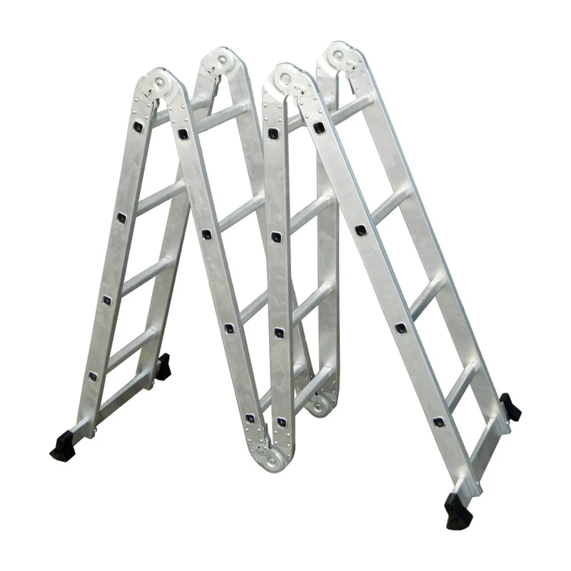 ESCALERA ARTICULADA DE ALUMINIO 4X4 PELDAÑOS, ESPAR