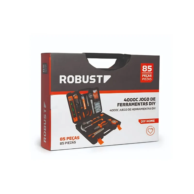 JUEGO DE HERRAMIENTAS 4000CDIY 85 PIEZAS, ROBUST