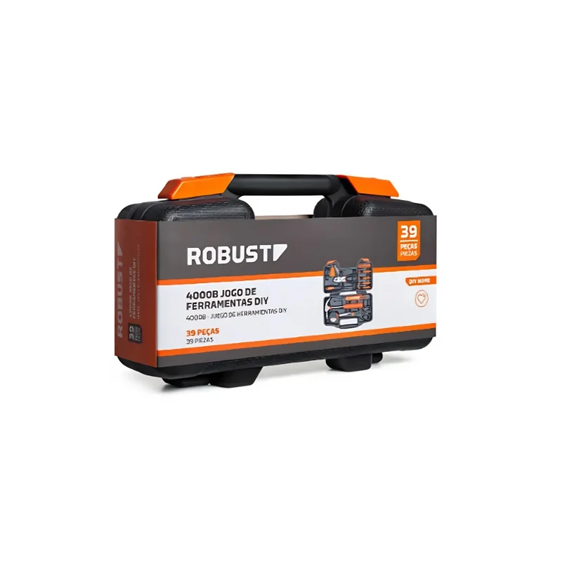 JUEGO DE HERRAMIENTAS 400B-39 PIEZAS, ROBUST