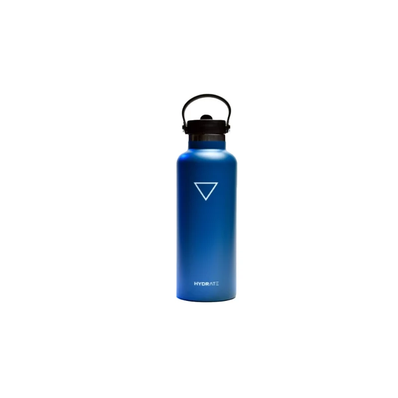 TERMO 710 ML AZUL CON PICO, HYDRATE
